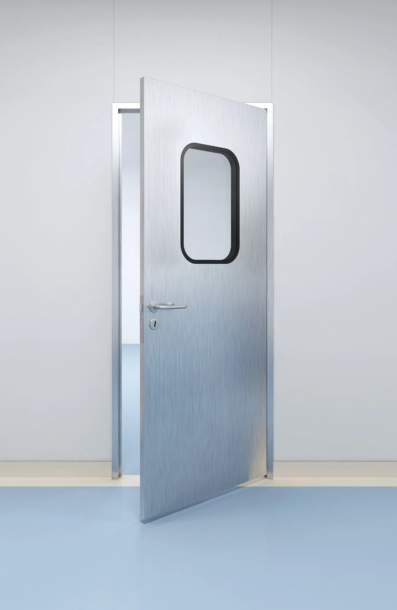 Cleanroom Door/Automatic Steel Purification Door/Airtight Door/Single Open Steeldoor