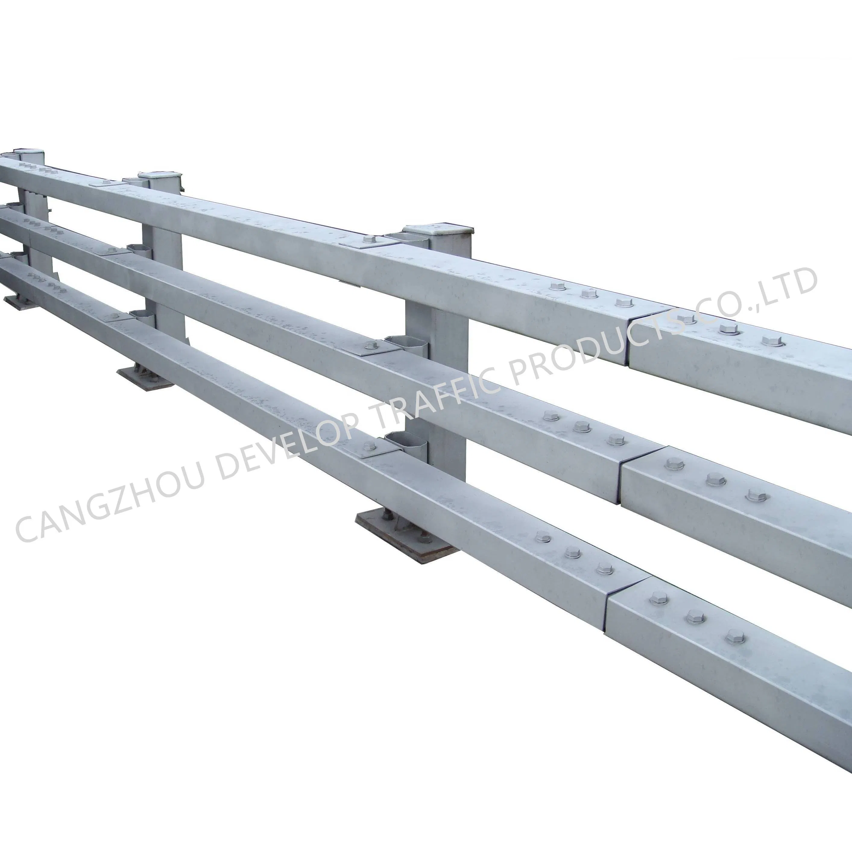 Hot DIP Galvanized Anti-Collision Steel Highway Bridge Guardrail for Road Safety