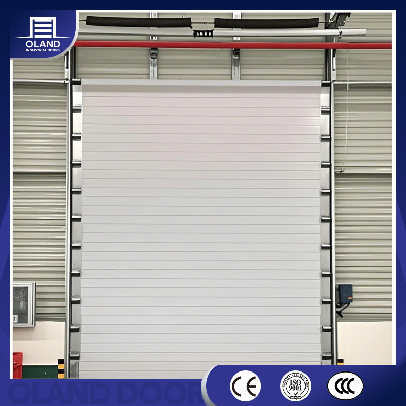 Wholesale Industrial Sectional Garage Doors Factory Automatic Premium PU Foam Insulated Windproof Aluminum Door Gate Security Vertical Lifting up for Warehouse