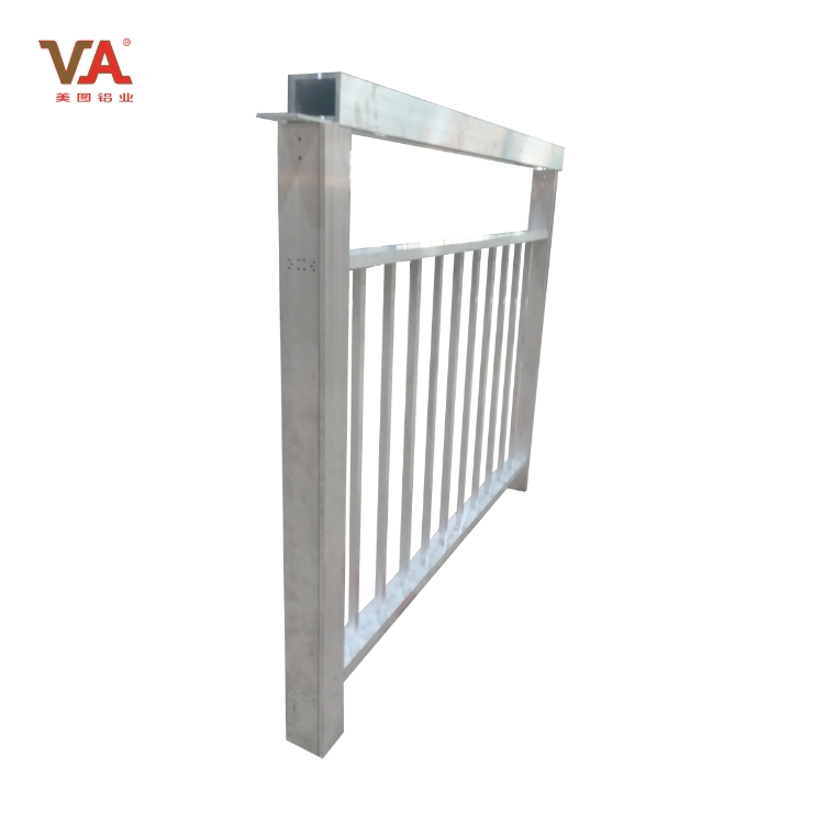 Hot-Selling Aluminum Profile Strong Removable Anti Collision Post Fence Urban Roadway Safety Municipal Guardrail