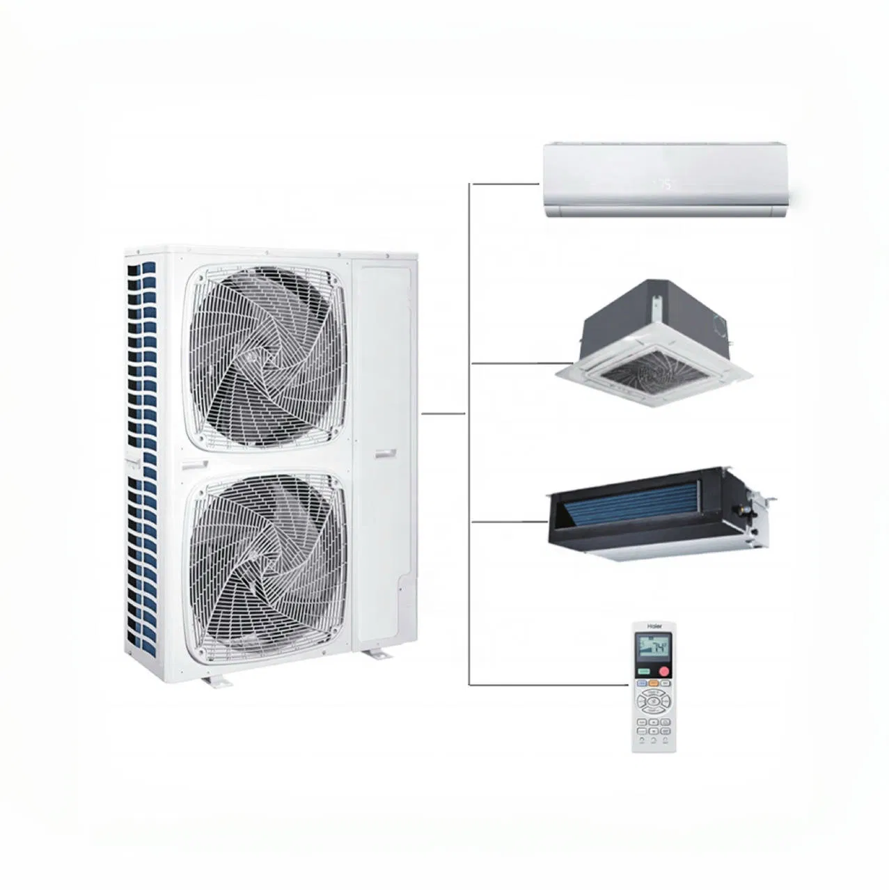 Midea Atom Series Easy-Maintenance Split System with Self-Clean Function and CE Marking