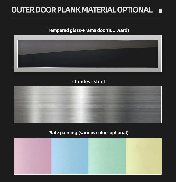 Turtech Automatic Sliding/Swing Clean Room Hospital Door X-ray Hermetic Airtight Door Laboratory Fireproof Door Fire Door