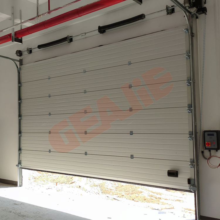 Warehouse Customized Aluminum Alloy Explosion-Proof Fast Sectional Industrial Door
