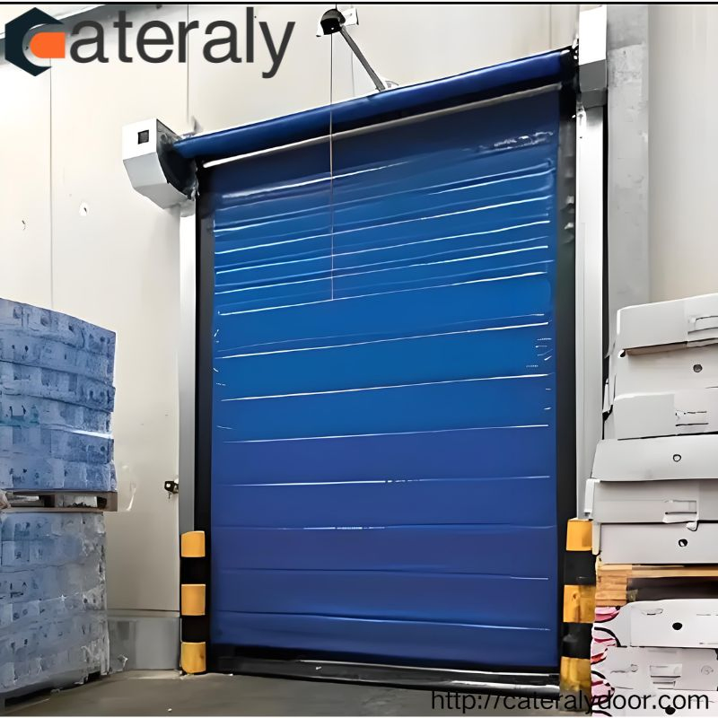 Factory Wholesale High Performance Door for Insulated Cold Storage Door Energy Efficiency Needs High Speed Door Automatic Door