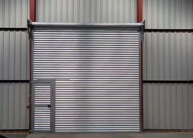 Security Safety Fire Rated Rolling Doors Smokeproof Curtain Shutter Gate for Market, Warehouse