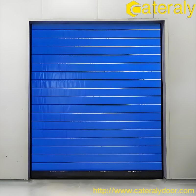 Cateraly High Speed Cold Storage Door with Insulated Energy Control Features High Speed Door Cold Room