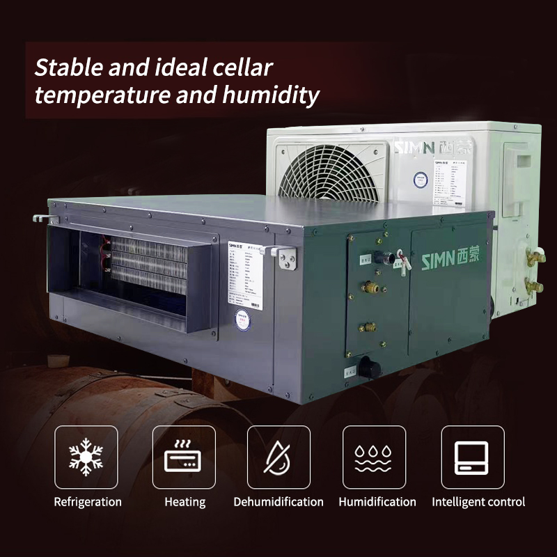 Luxury Hotel Silent Operation Wine Storage Cooling System