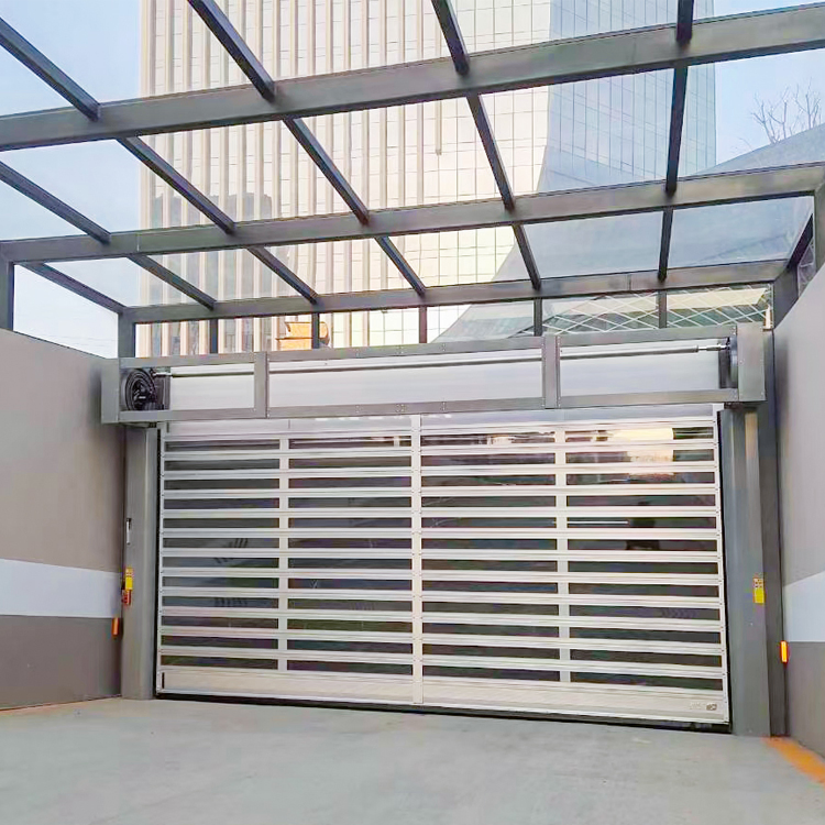High Speed Automatic Insulation Aluminum Spiral Garage Door