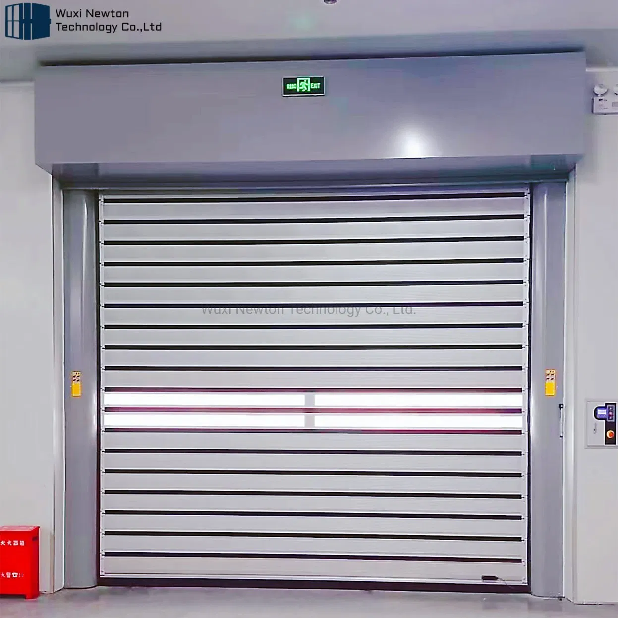 Explosion-Proof High Speed Spiral Door with Induction Loop High Speed Spiral Door