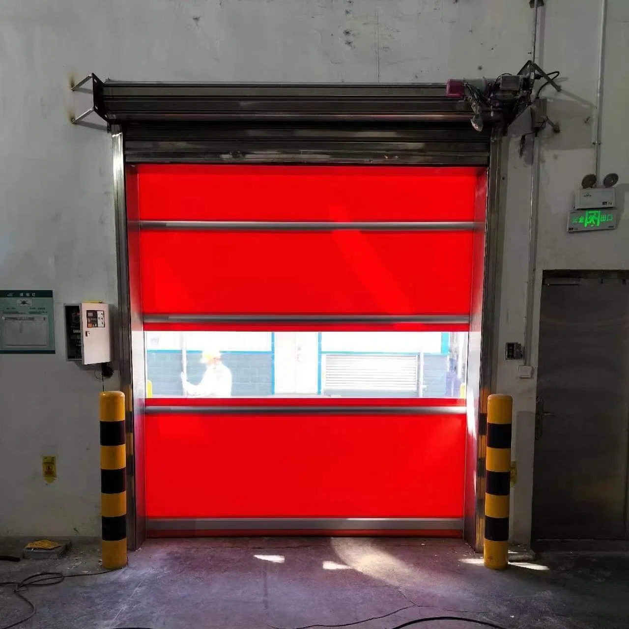 New Design Industrial PVC High Speed Electric Explosion Proof Interior High Speed Rolling Shutter Doors