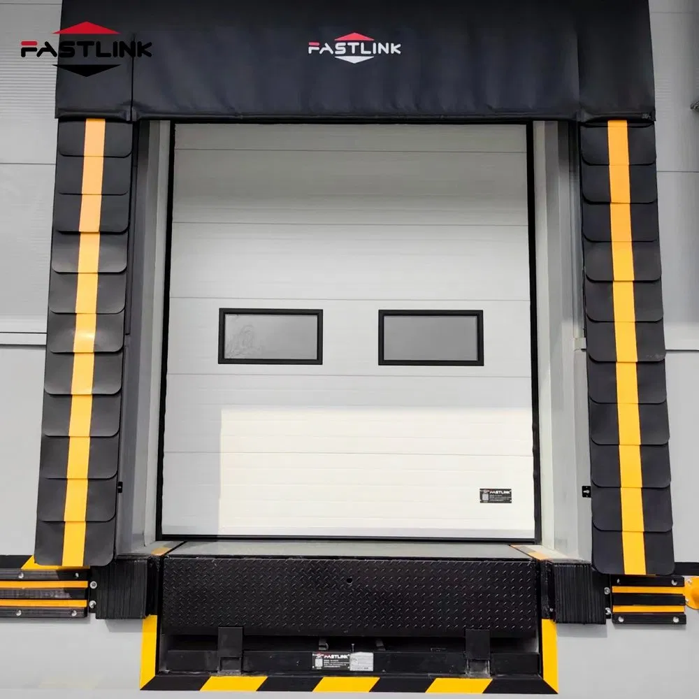 Fastlink Wholesale Warehouse Customized PVC Fabric Overhead Intelligent Loading Sponge Dock Seal Dock Shelter