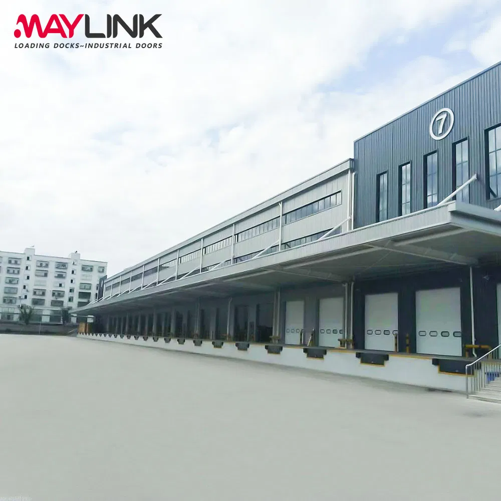 Maylink Chemical Plant Explosion Proof Safe Stable Industrial Sectional Door