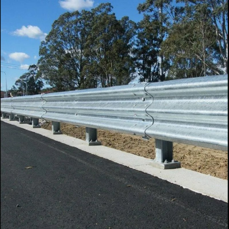 Customized Hot Galvanizing Anti-Collision Guardrail Steel Structure Fabricated for Road and Bridge Protection
