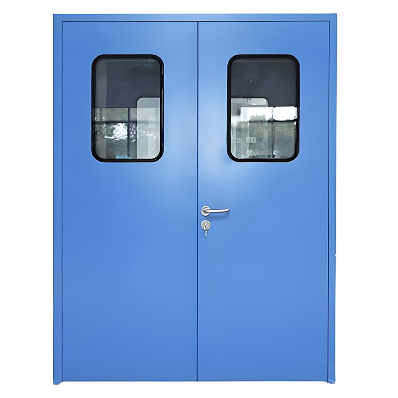 Hot Sale Cleanroom Clean Room Automatic Steel Purification Door Supplier