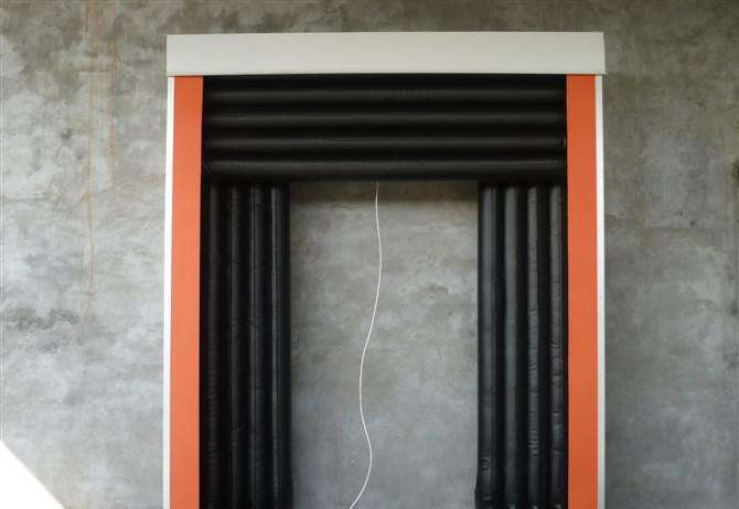 Food Factory Cold Warehouse PVC Fabric Retractable Loading Bay Loading Container Logistics Anti-Crush Adjustable Inflatable Dock Shelter Dock Door Shelter