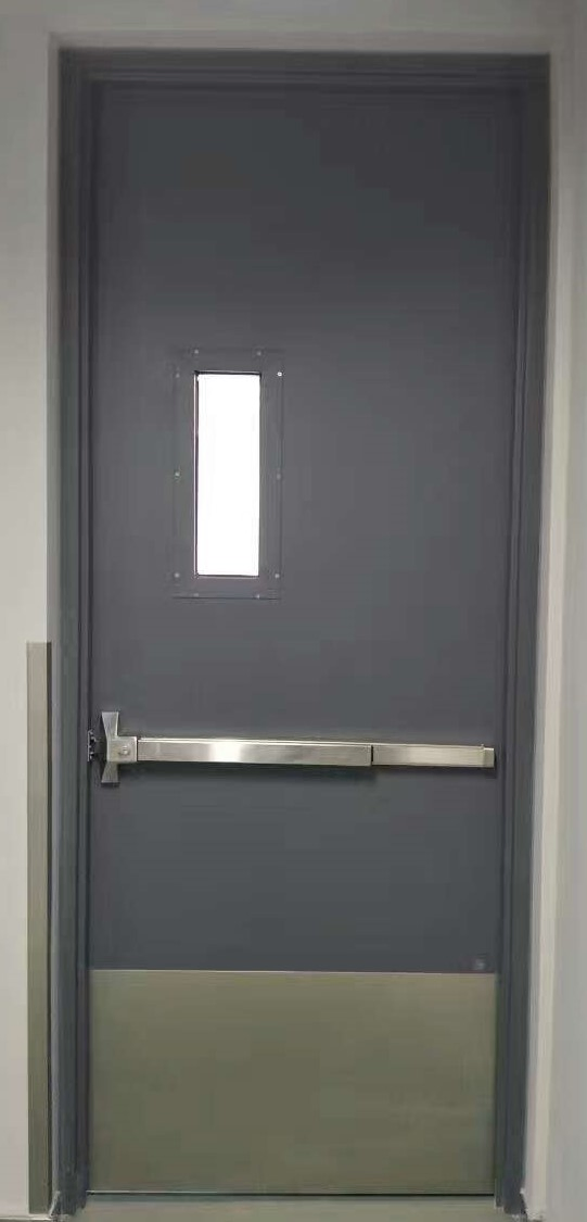 Commercial Industrial Hotel Internal Explosion Proof Bullet Proof Security Front Entry Steel Emergency Metal Door