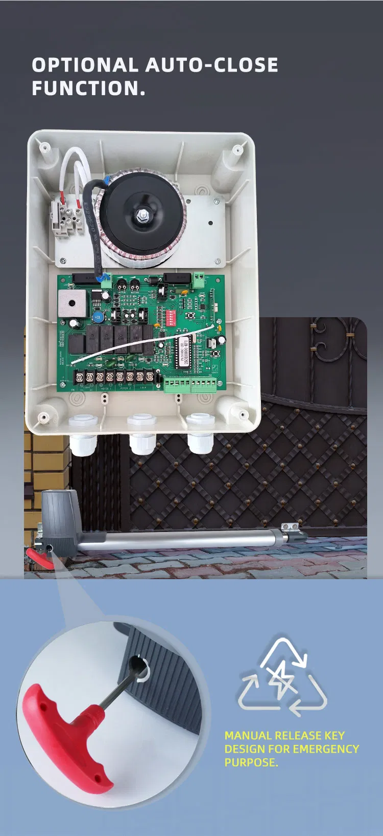 Swing Gate Motor Detail 8