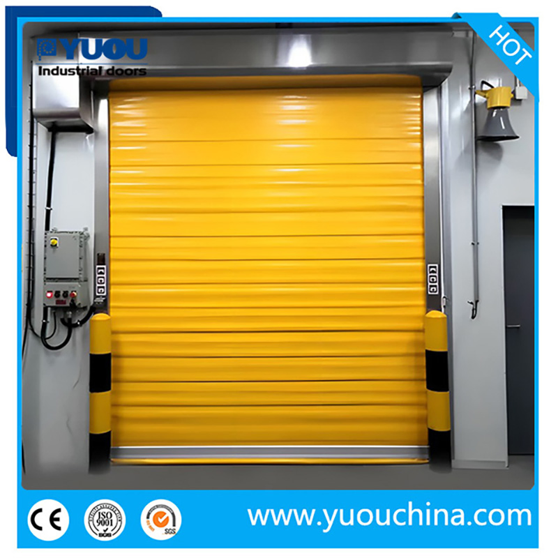 Cool Room Thermal Insulated High Speed Roller up Doors for Cold Storage