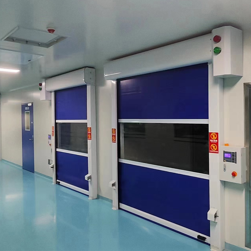 Hot Sale Industrial PU High Speed Automatic Explosion Proof Rapid Action Rolling Shutter Interior High Speed Rolling Shutter Doors