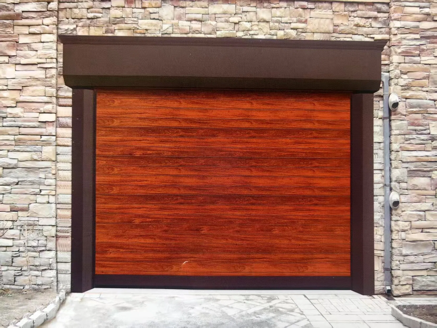 Hard Metal High Speed Automatic Lifting Anti Theft Turbo Spiral Fast Rolling Shutter Door