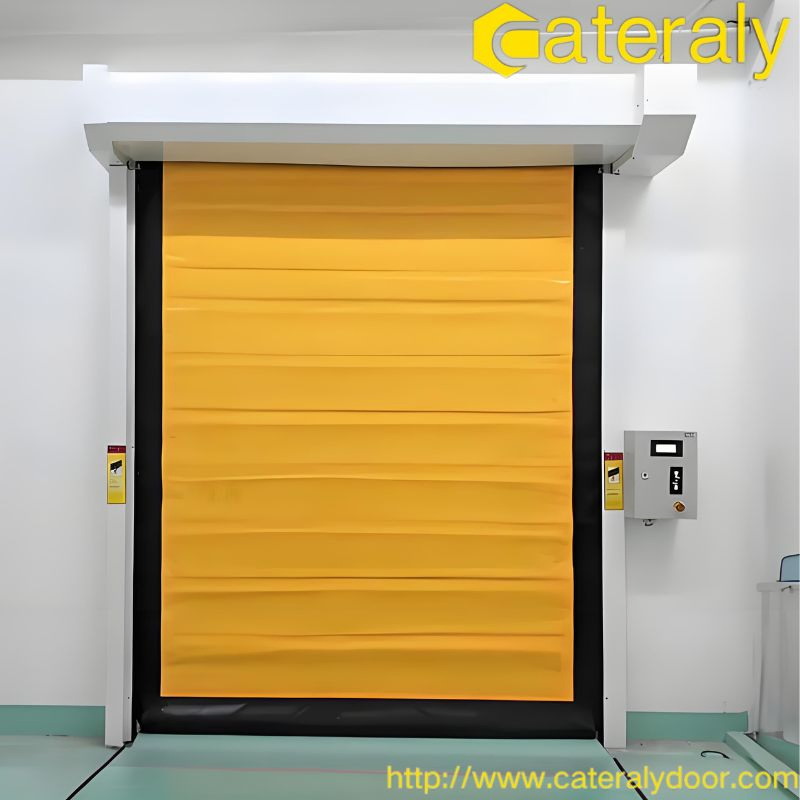 Cateraly High Speed Cold Storage Door with Insulated Energy Control Features High Speed Door Cold Room