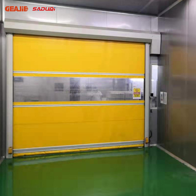 New Design Industrial PU High Speed Electric Explosion Proof Interior High Speed Rolling Shutter Doors