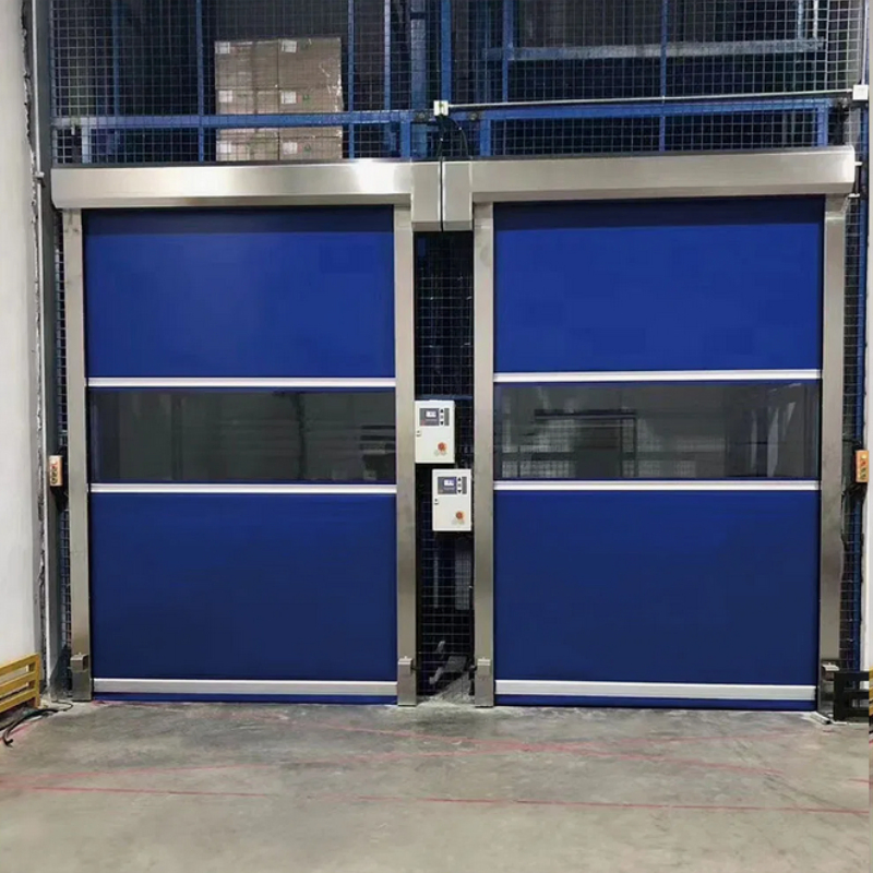 Professional Rolling Explosion Proof Industrial Plant Door with Finished Surface for Cleanrooms