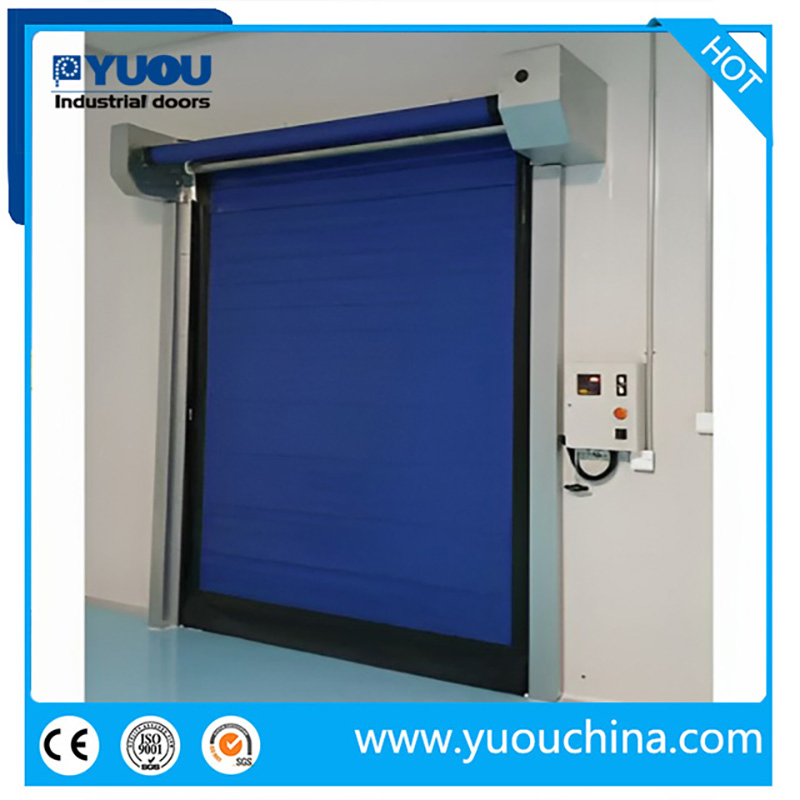 Cool Room Thermal Insulated High Speed Roller up Doors for Cold Storage