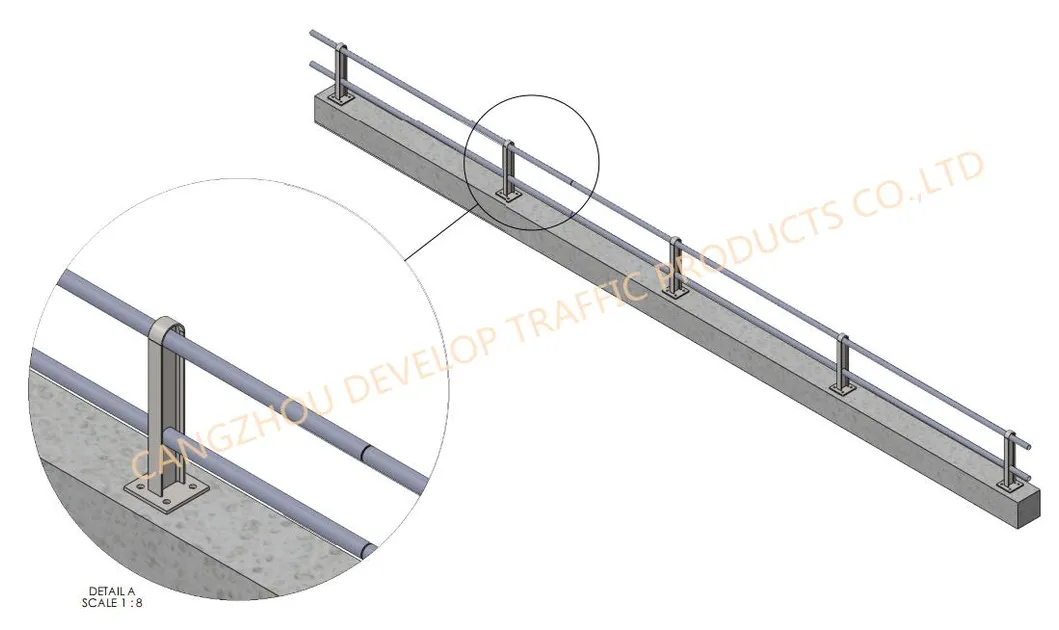 Galvanized Guardrail