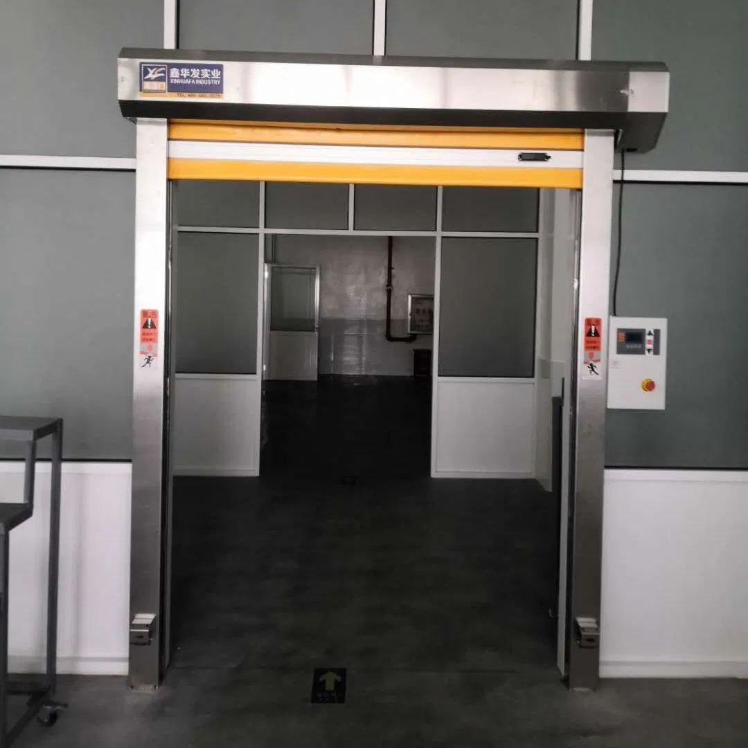 New Design Industrial PVC High Speed Electric Explosion Proof Interior High Speed Rolling Shutter Doors