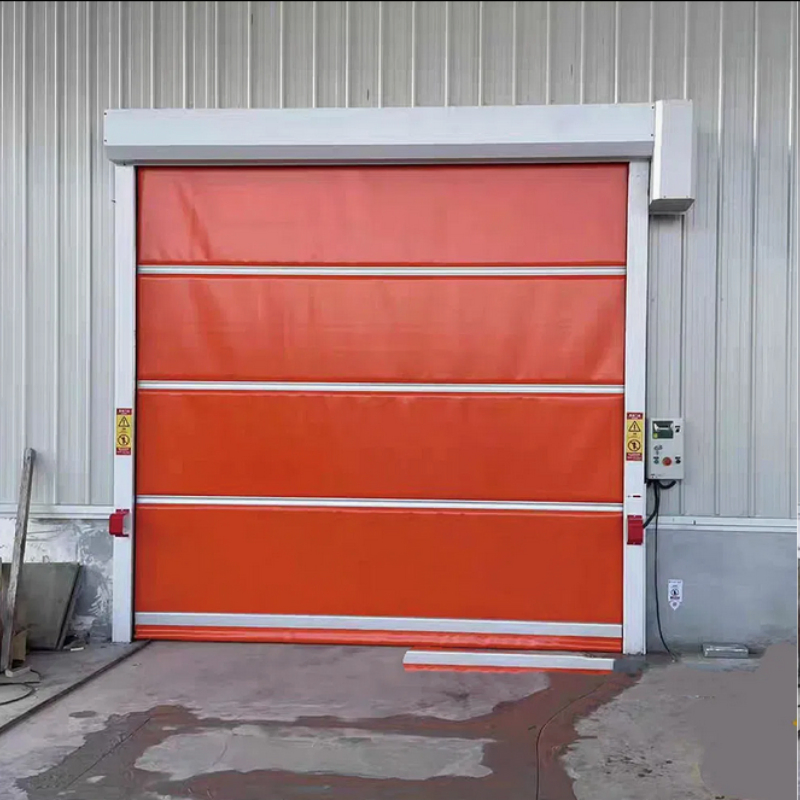 Professional Rolling Explosion Proof Industrial Plant Door with Finished Surface for Cleanrooms