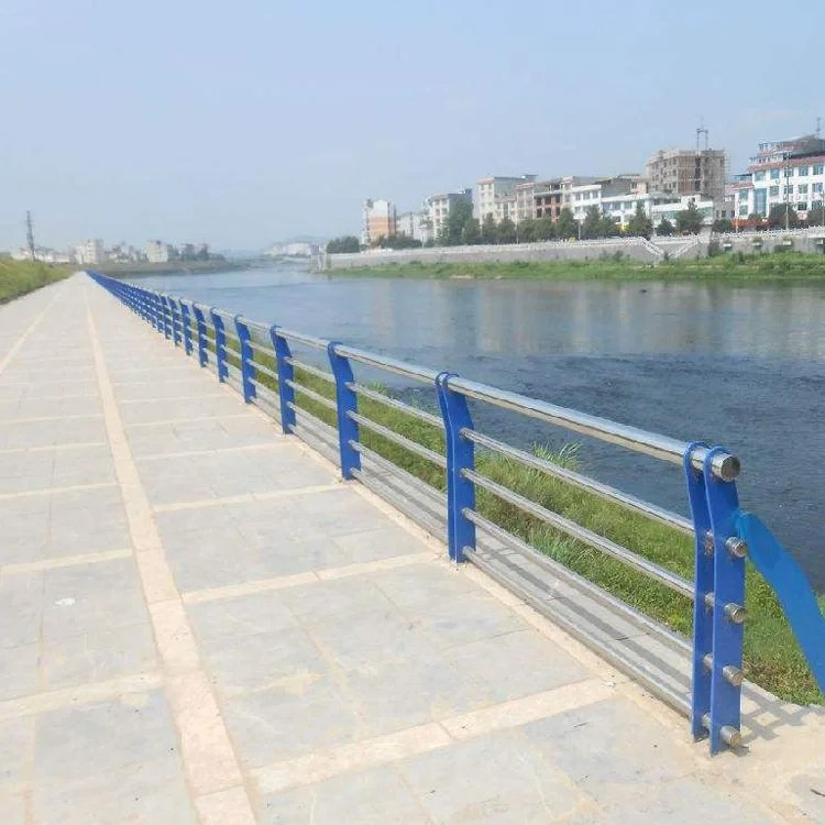 River Channel Safety Guardrail and Road Anti-Collision Fence for Effective Collision Prevention