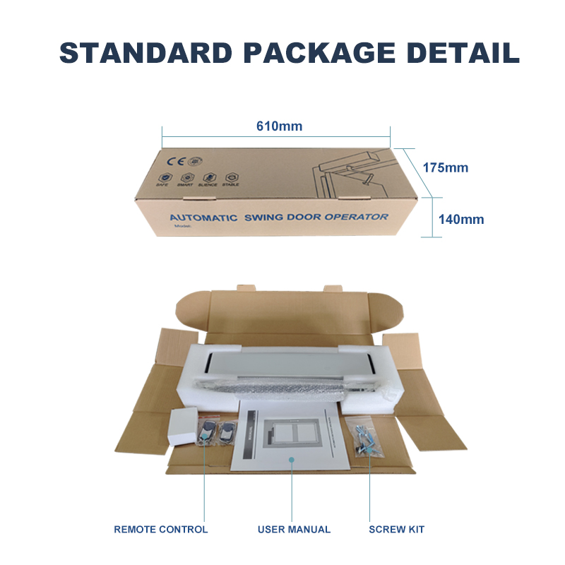 AC 220V/110V Max Weight 100kgs Automatic Swing Door Operator/Device System