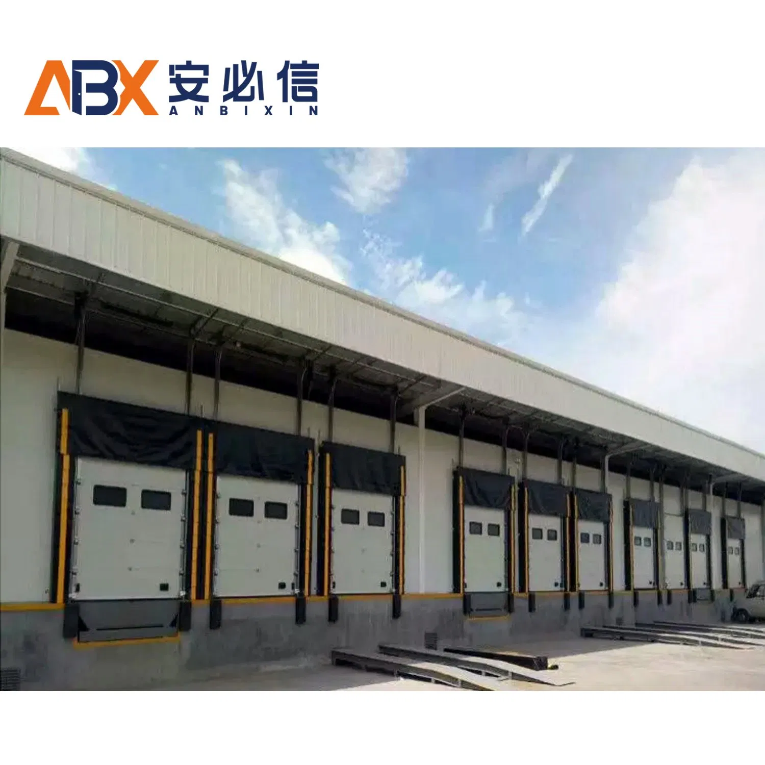 Universal Mounting Dock Shelter for Various Loading Dock Configurations