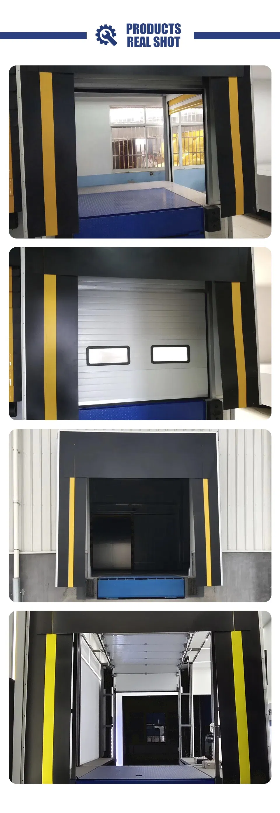 Real Shot Mechanical Dock Shelter Installation