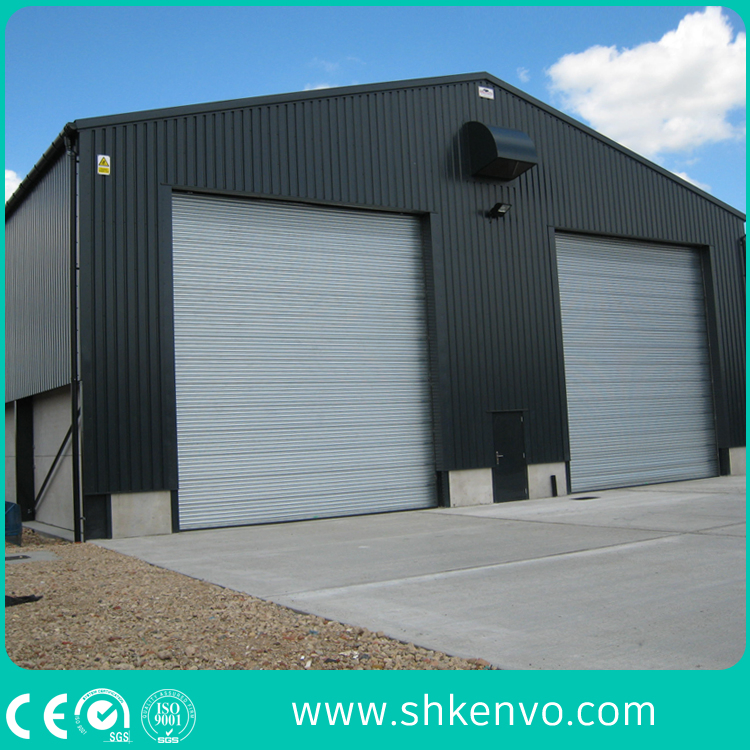 Industrial Electric Overhead 2 Hour Fire Rated Roller Shutter for Warehouse or Shopping Centers