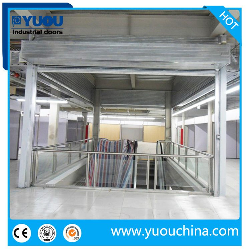 Industrial Exterior &amp; Interior Galvanized Steel /Stainless Steel Fire Rated Fire Proof Roller Shutter