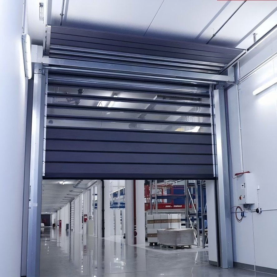 Heavy-Duty Automatic Security Rolling Intelligent High-End Garage Roller Shutter High Speed Spiral Roll up Door