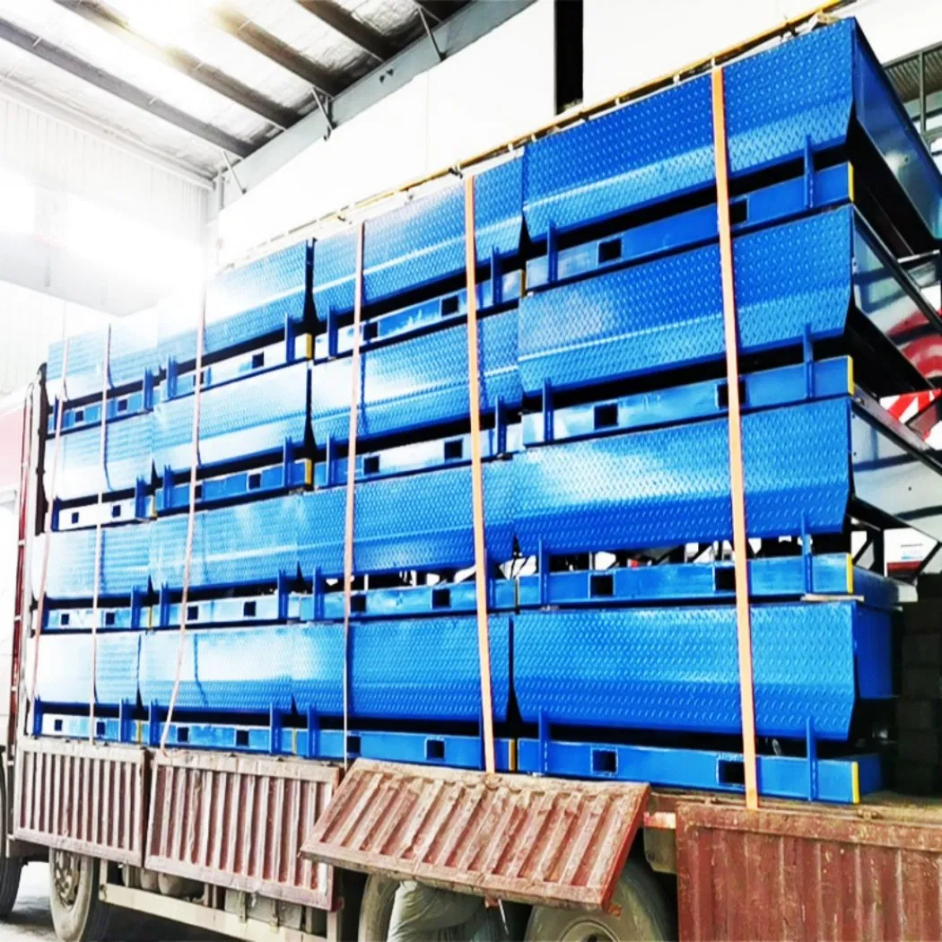 Warehouse Fixed Stationary Hydraulic Platform Lift Table Dock Leveler for Forklift Container Loading