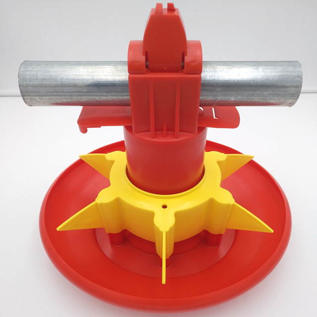 Broiler Chicken Floor Feeding System