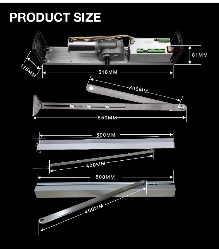 Swing Door Opener Detail 2