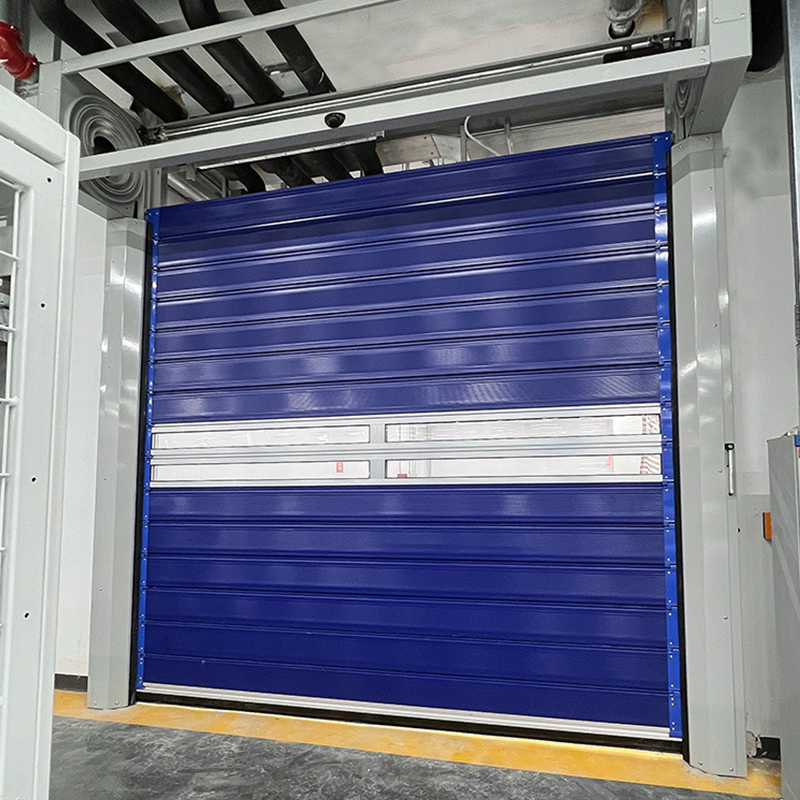 China Manufacturing Plant High Speed Intelligent Industrial Automatic Rapid Aluminum Roller Shutter Spiral Door