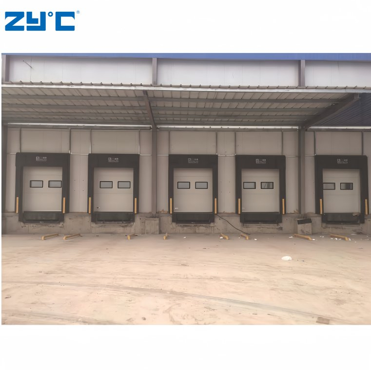 Low Temperature Cold High Speed Roll up Door Freezer PVC Fast Rapid Electric Roller Warehouse Door for Cold Storage &amp; Logistics Refrigeration Chain
