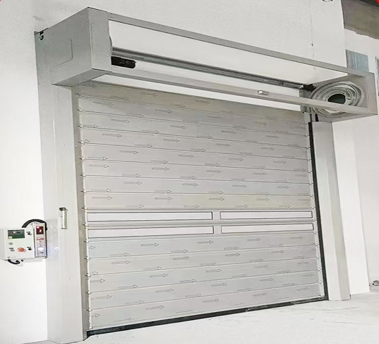 Heavy-Duty Automatic Security Rolling Intelligent High-End Garage Roller Shutter High Speed Spiral Roll up Door
