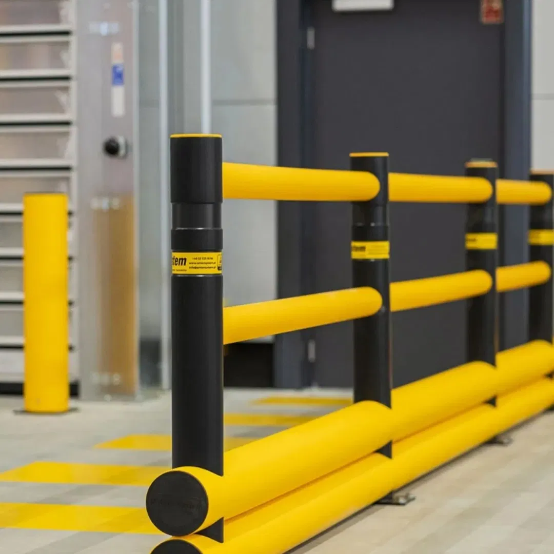 Hsj Warehouse Gate Flexible Barrier Safety Barrier Flexible Anti-Collision Guardrail Dock Gate with Guardrails Safety Barrier Traffic Guardrail