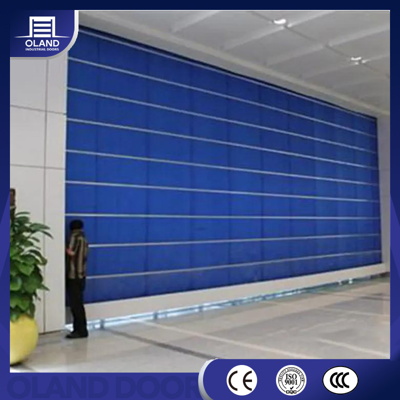 Emergency Exit Fireproof Rolling Doors Electric Automatic Fire Rated Inorganic Fabric Curtain Roller Shutter Door