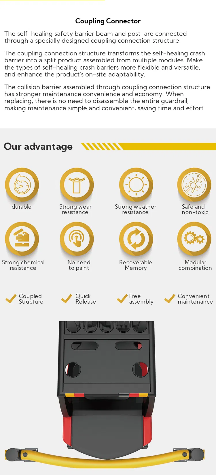 Impact Flexible Bollard System