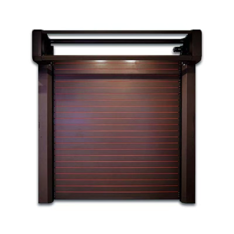 Hard Metal High Speed Automatic Lifting Anti Theft Turbo Spiral Fast Rolling Shutter Door
