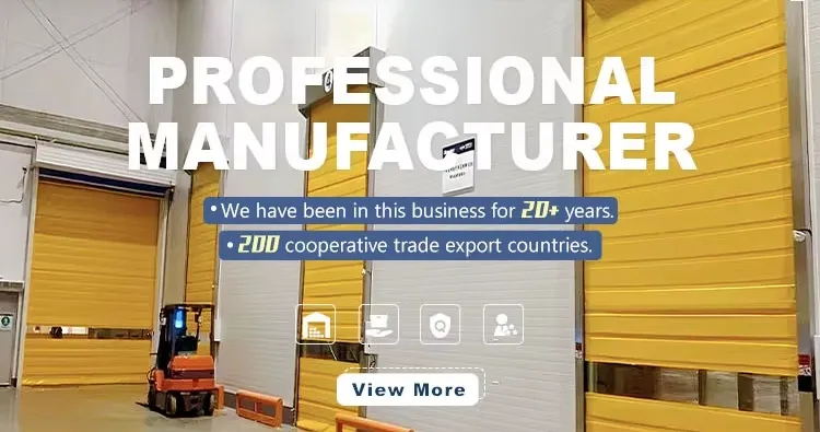 Thermal Insulated High Speed Rapid Roller Doors