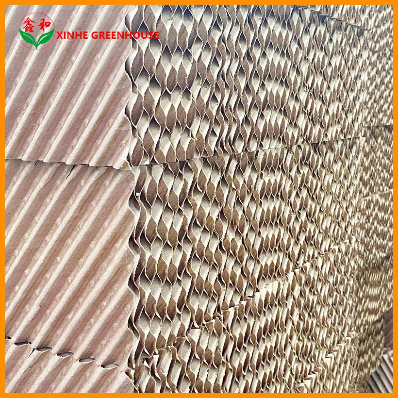 Customizable Evaporative Air Curtain Greenhouse Pad Cooling System for Animal Husbandry Industry